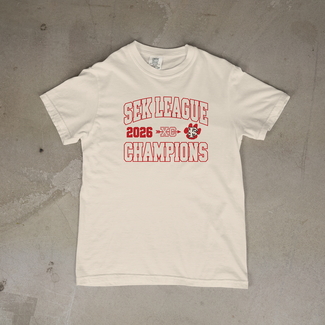 Fort Scott 2026 SEK League Cross Country Champions Comfort Colors® Short Sleeve Tee