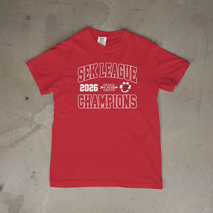 Fort Scott 2026 SEK League Cross Country Champions Comfort Colors® Short Sleeve Tee