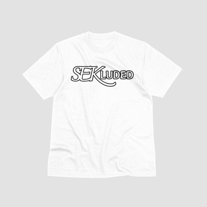 SEKLUDED Team Black & White Active Short Sleeve Tee