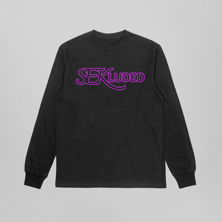 SEKLUDED Team Pink Heavyweight Long Sleeve Tee