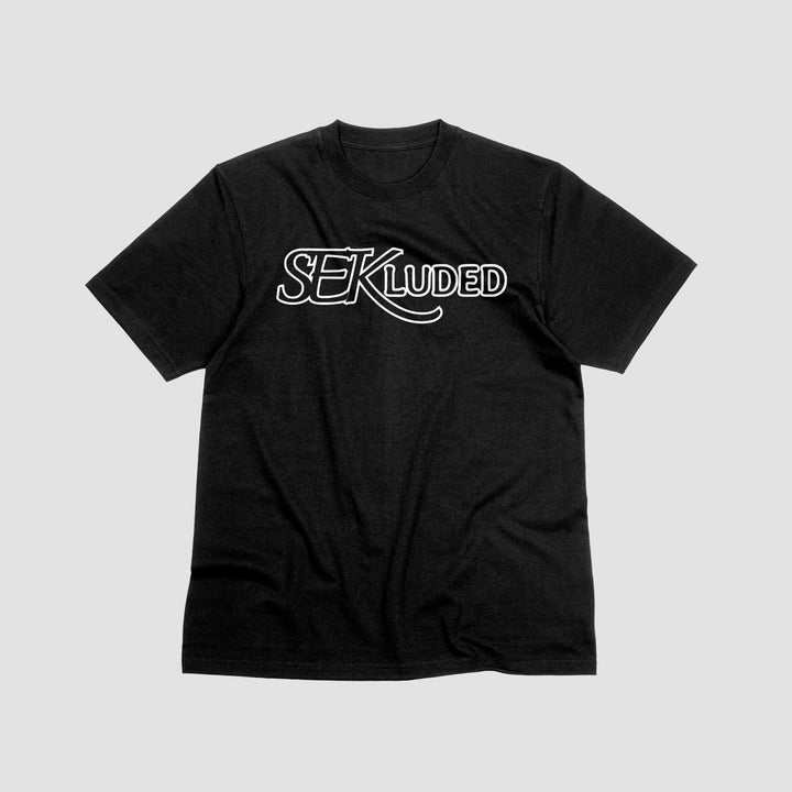 SEKLUDED Team Black & White Active Short Sleeve Tee