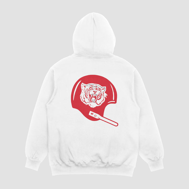 Fort Scott Football History Helmet Hooded Fleece