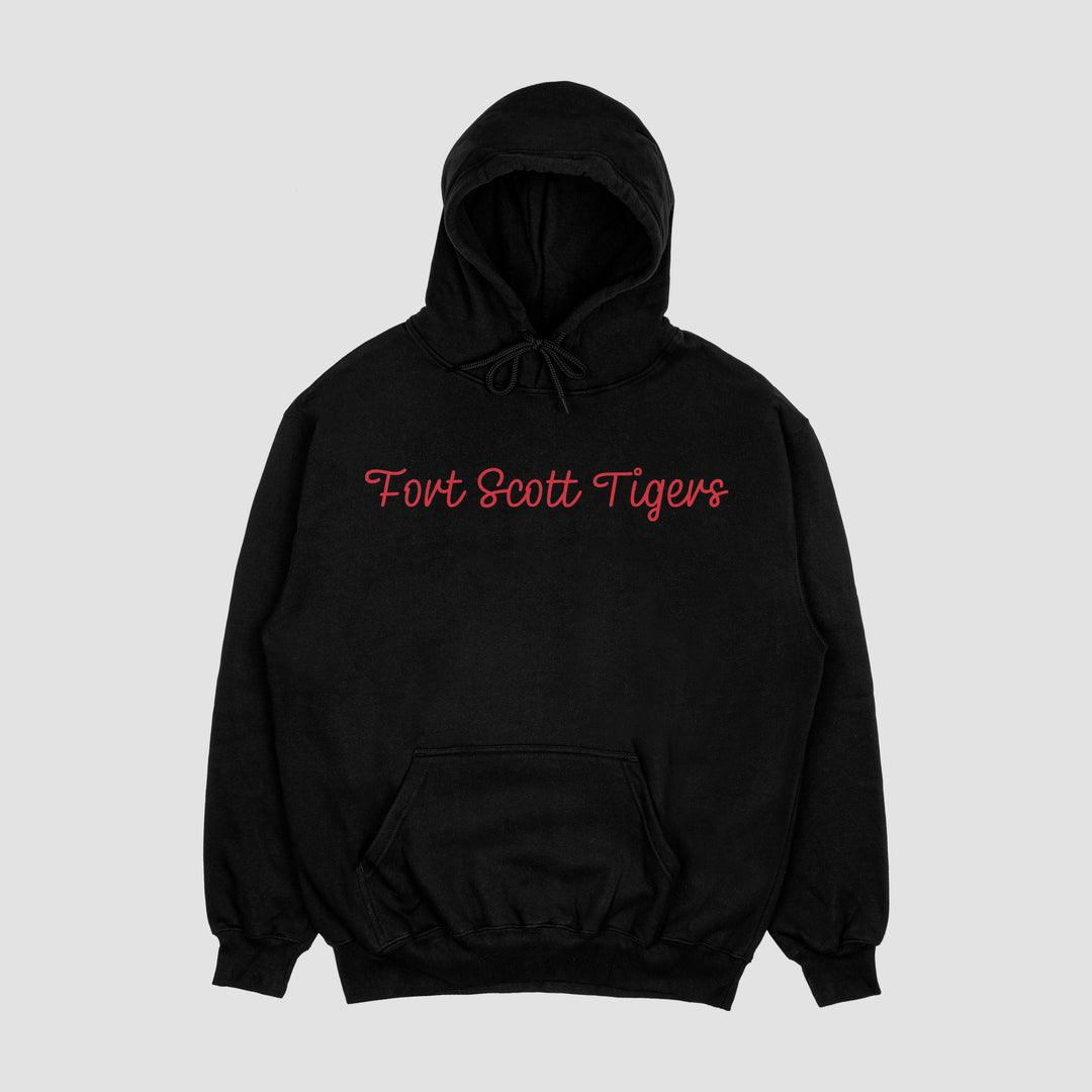Fort Scott Football History Helmet Hooded Fleece
