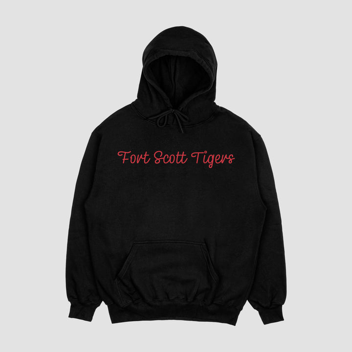 Fort Scott Football History Helmet Hooded Fleece