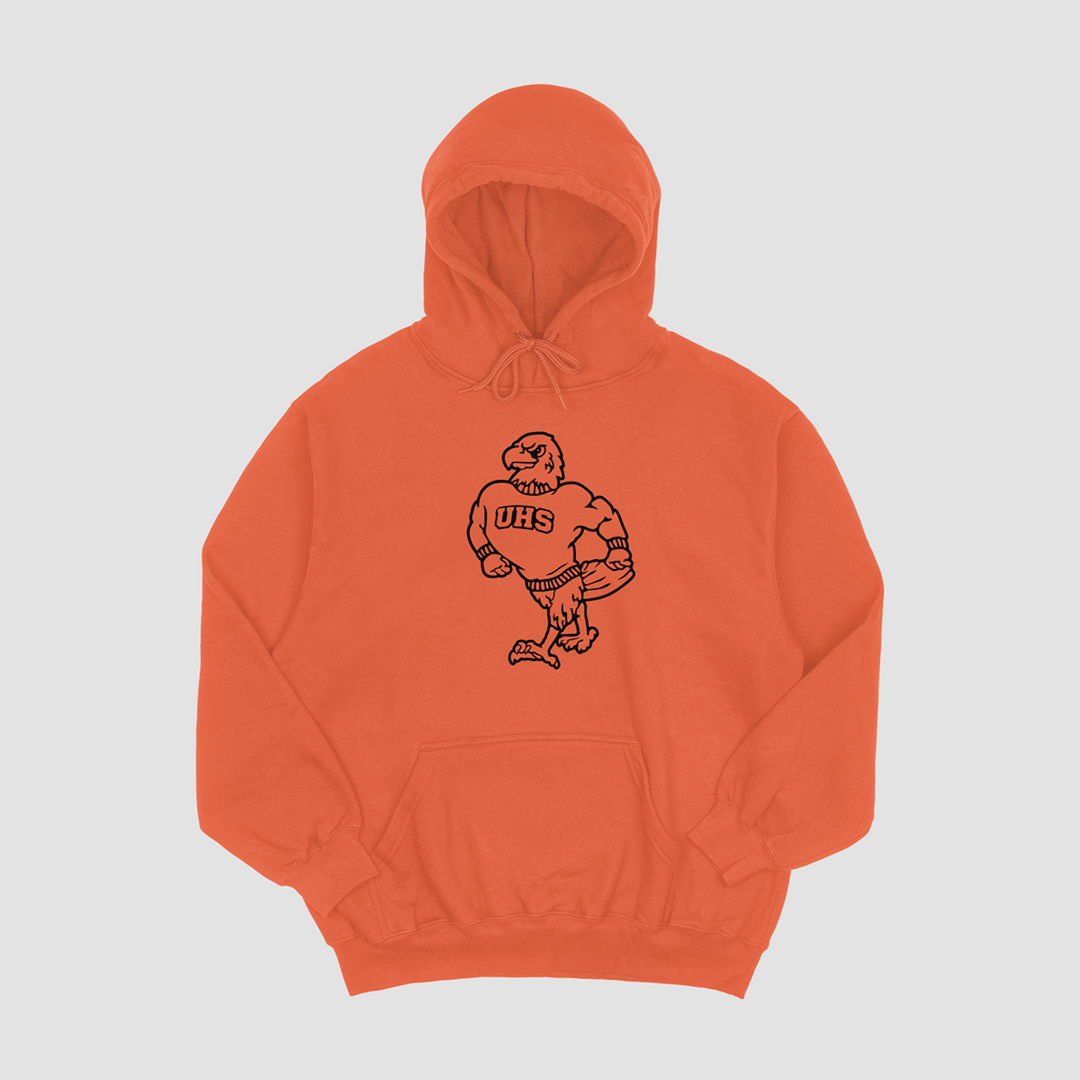 Uniontown Stomping Eagle Hooded Fleece