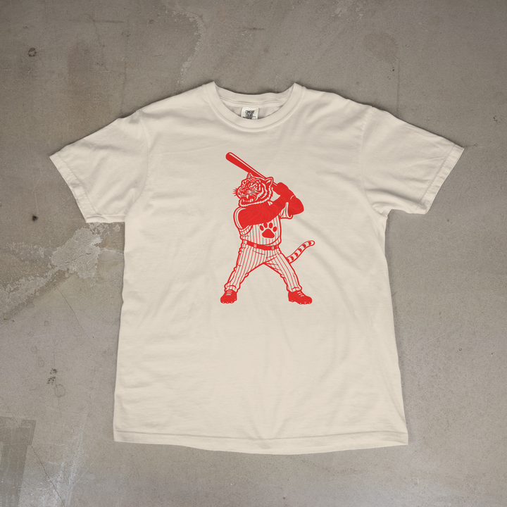 Tigers Batter Up Comfort Colors® Short Sleeve Tee