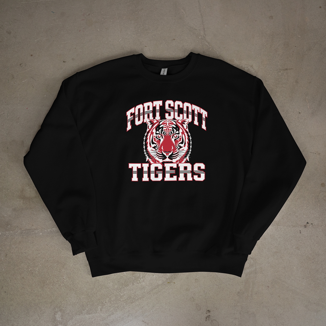 Fort Scott Tiger Power Crewneck