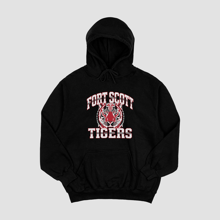 Fort Scott Tigers Tiger Power Hooded Fleece