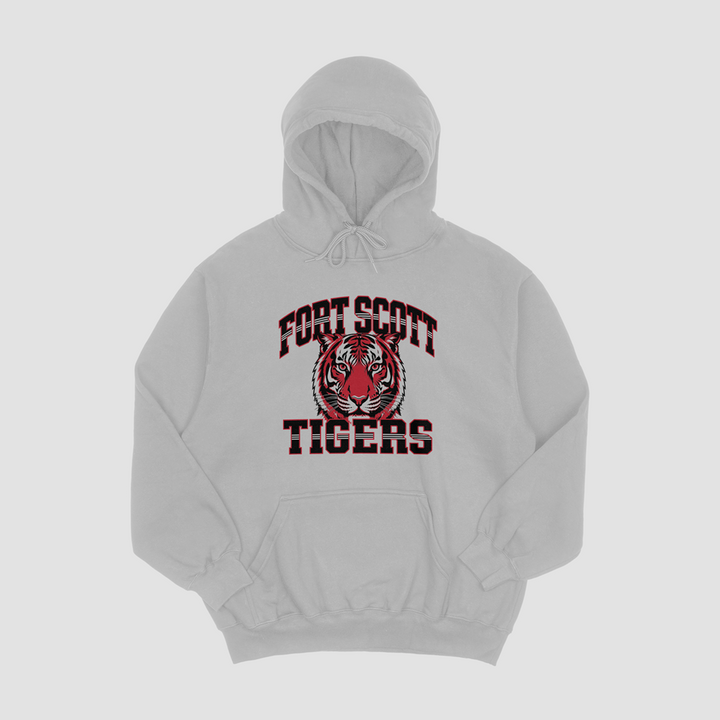 Fort Scott Tigers Tiger Power Hooded Fleece