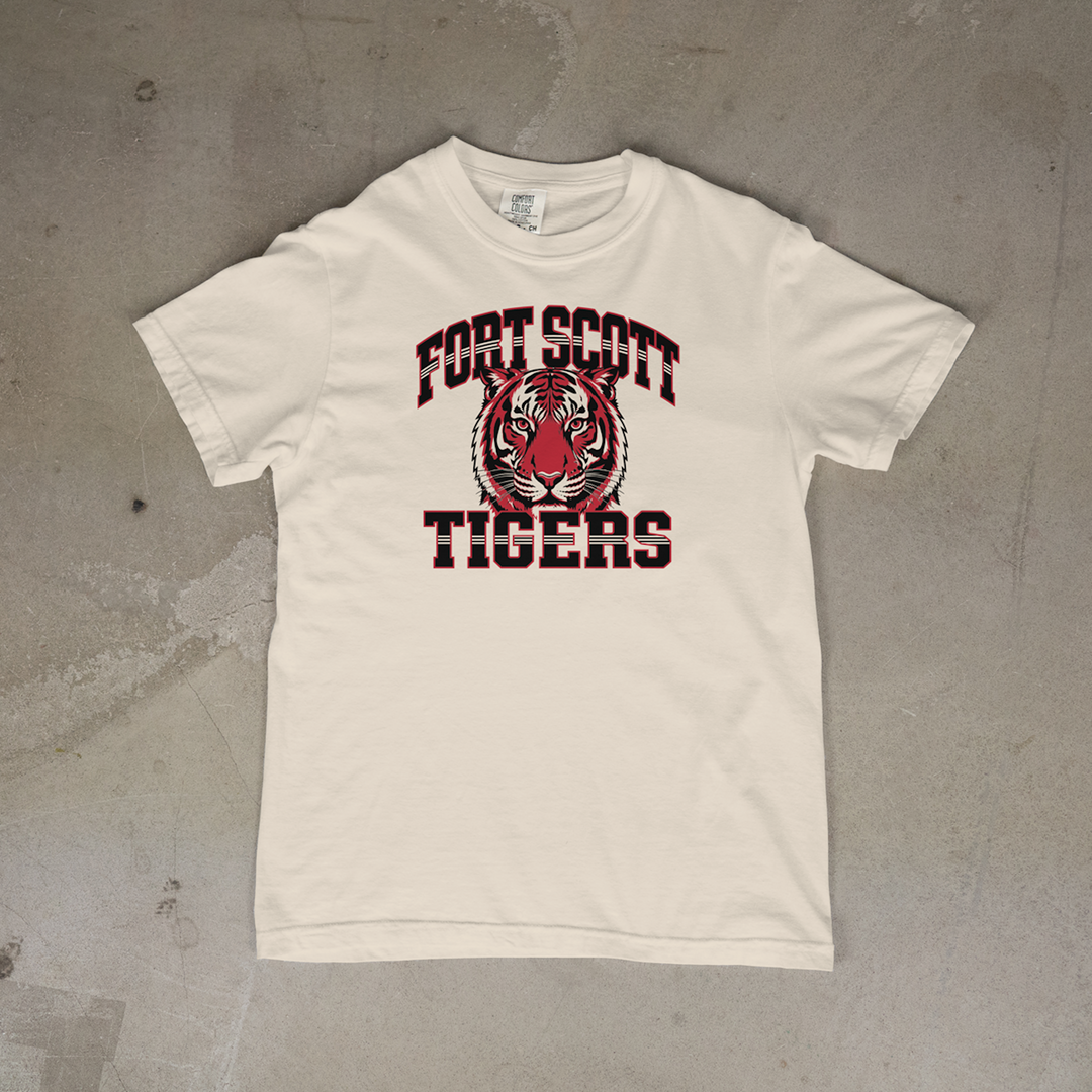 Fort Scott Tiger Power Comfort Colors® Short Sleeve Tee