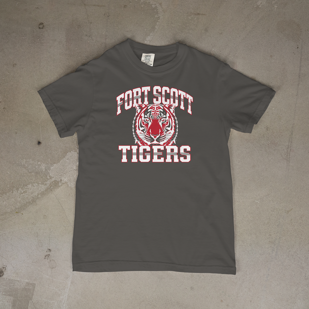 Fort Scott Tiger Power Comfort Colors® Short Sleeve Tee