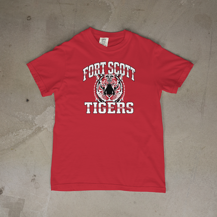 Fort Scott Tiger Power Comfort Colors® Short Sleeve Tee