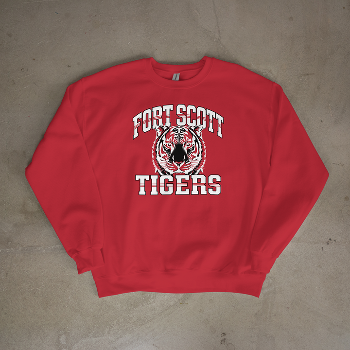 Fort Scott Tiger Power Crewneck
