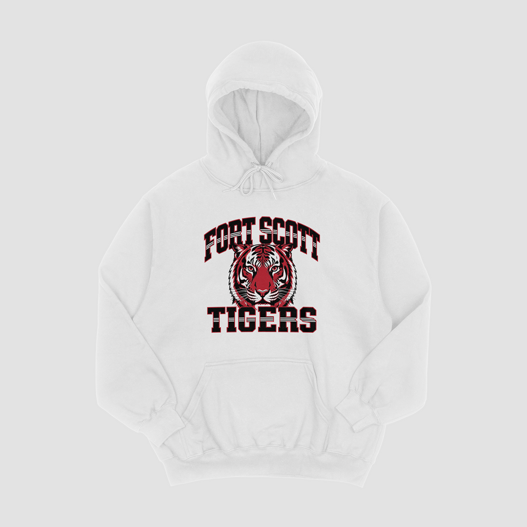 Fort Scott Tigers Tiger Power Hooded Fleece