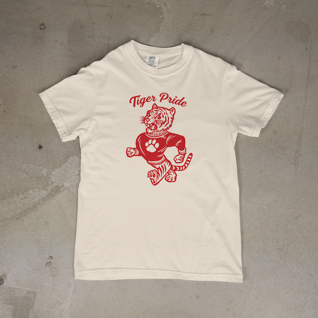 Fort Scott Retro Tiger Pride Comfort Colors® Short Sleeve Tee