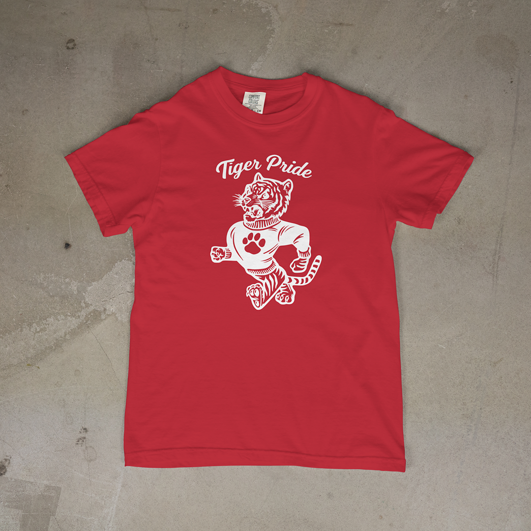 Fort Scott Retro Tiger Pride Comfort Colors® Short Sleeve Tee