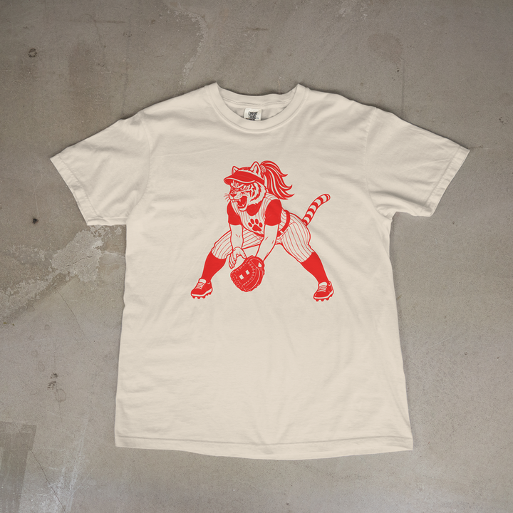 Lady Tigers Diamond Ready Comfort Colors® Short Sleeve Tee