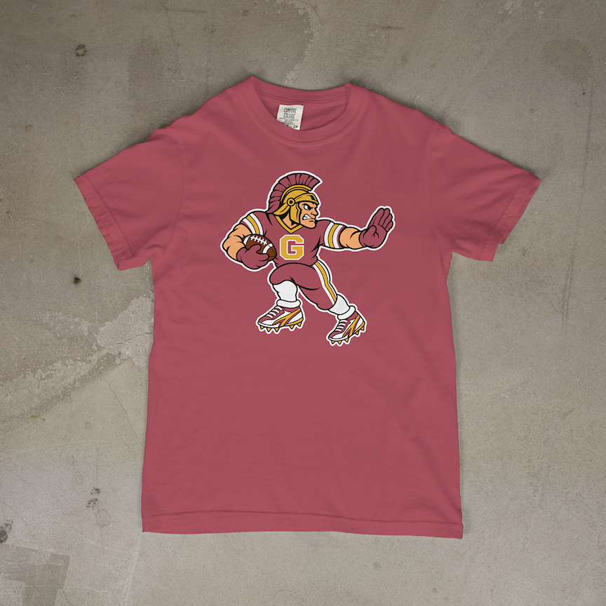 Girard Gridiron Trojan Comfort Colors® Short Sleeve Tee