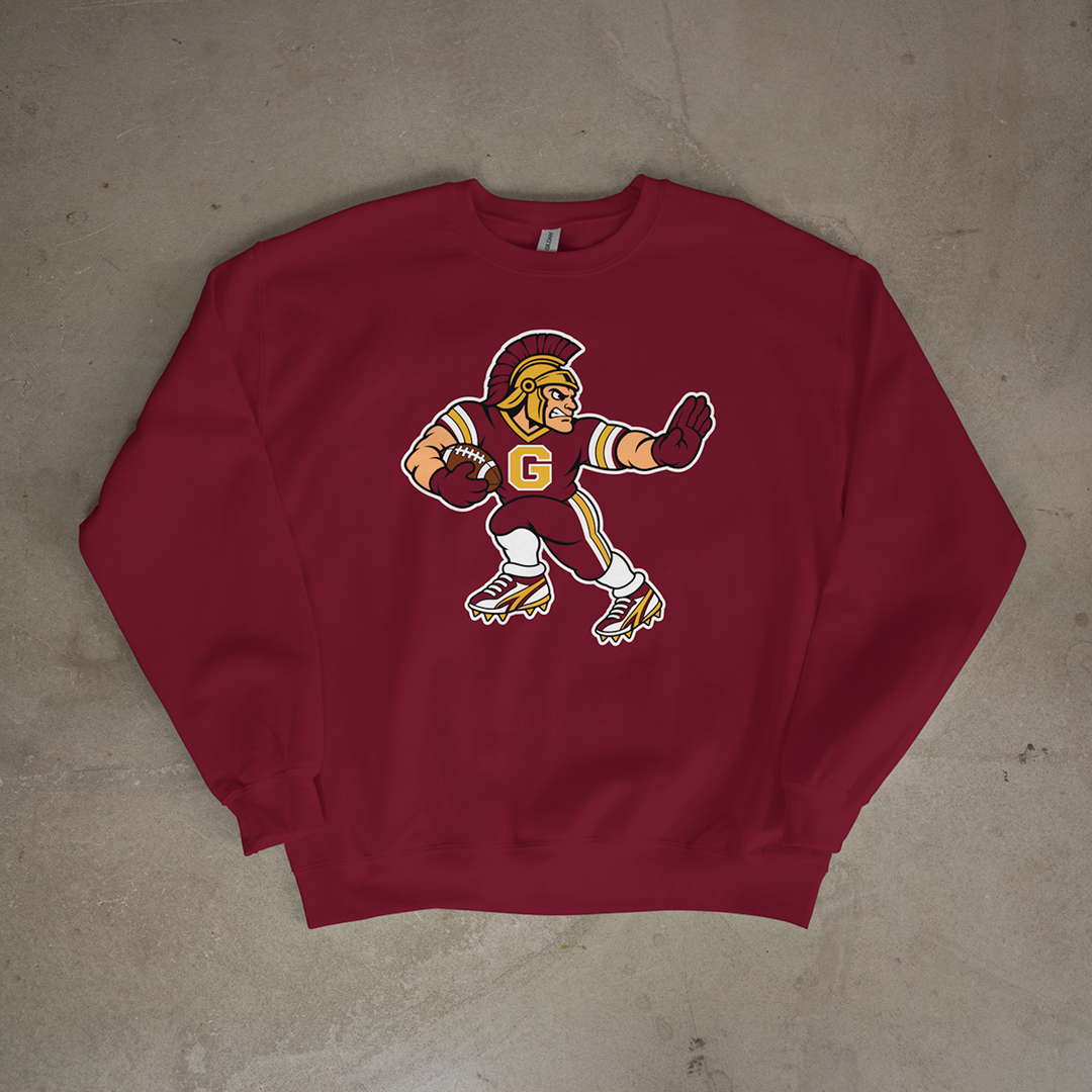 Girard Gridiron Trojan Crewneck