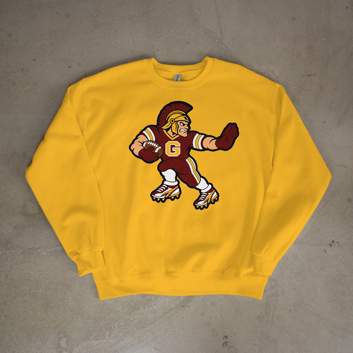 Girard Gridiron Trojan Crewneck
