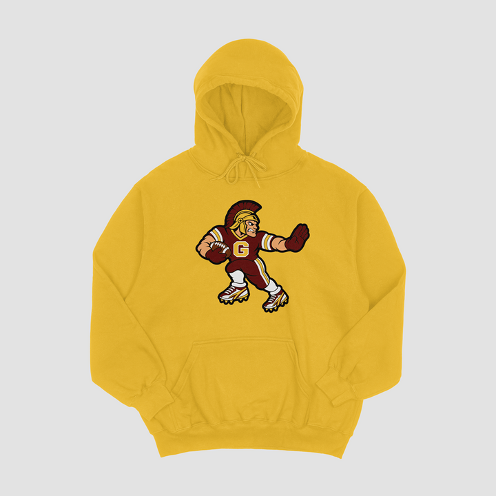 Girard Gridiron Trojan Hooded Fleece