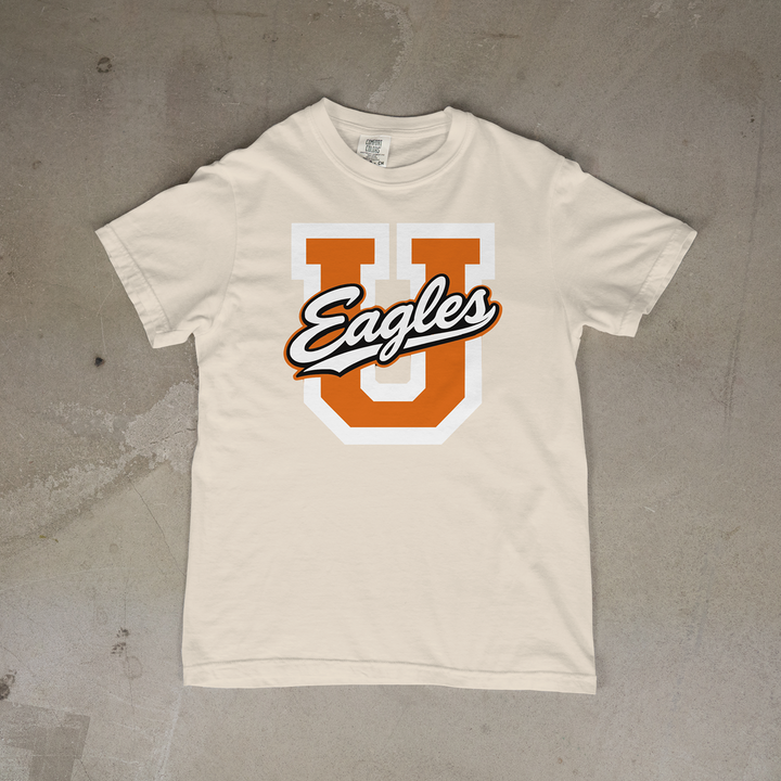 Uniontown Eagles Classic Script Comfort Colors® Short Sleeve Tee