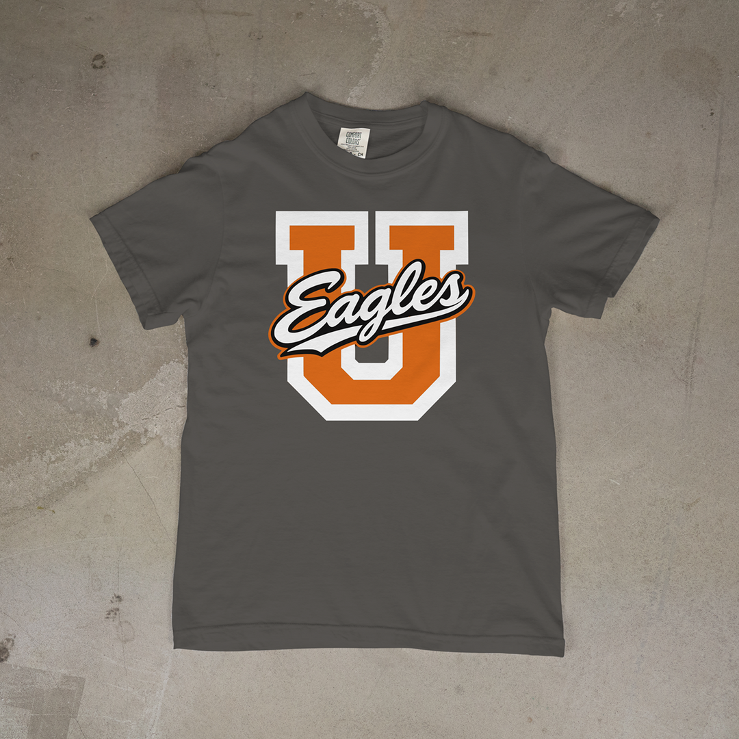 Uniontown Eagles Classic Script Comfort Colors® Short Sleeve Tee