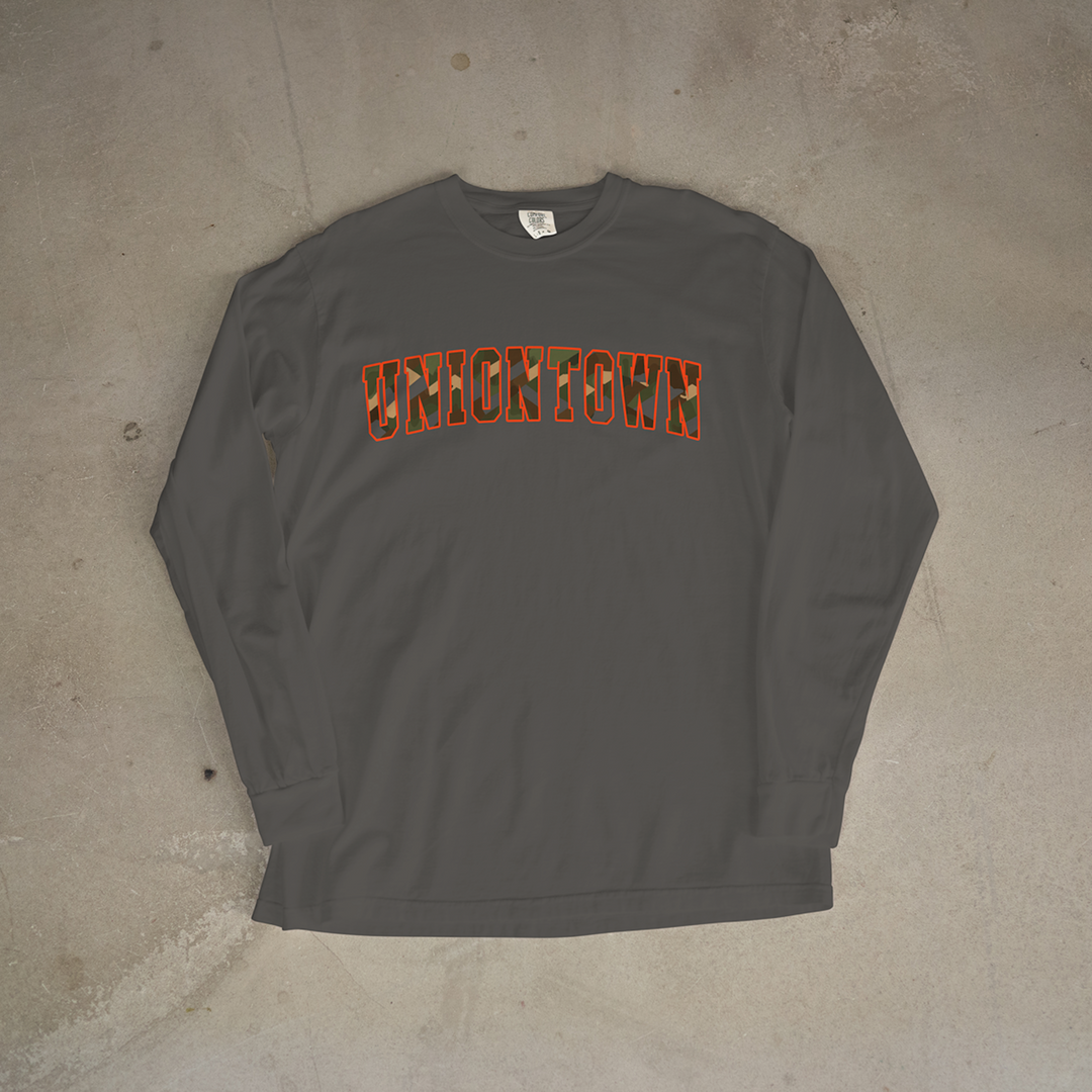 Uniontown Camo Series Comfort Colors® Long Sleeve Tee
