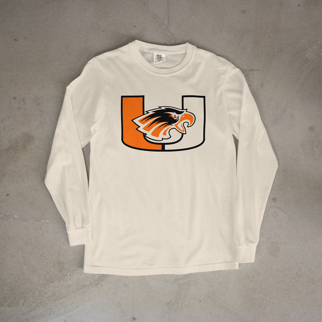 Uniontown Eagles Classic Comfort Colors® Long Sleeve Tee