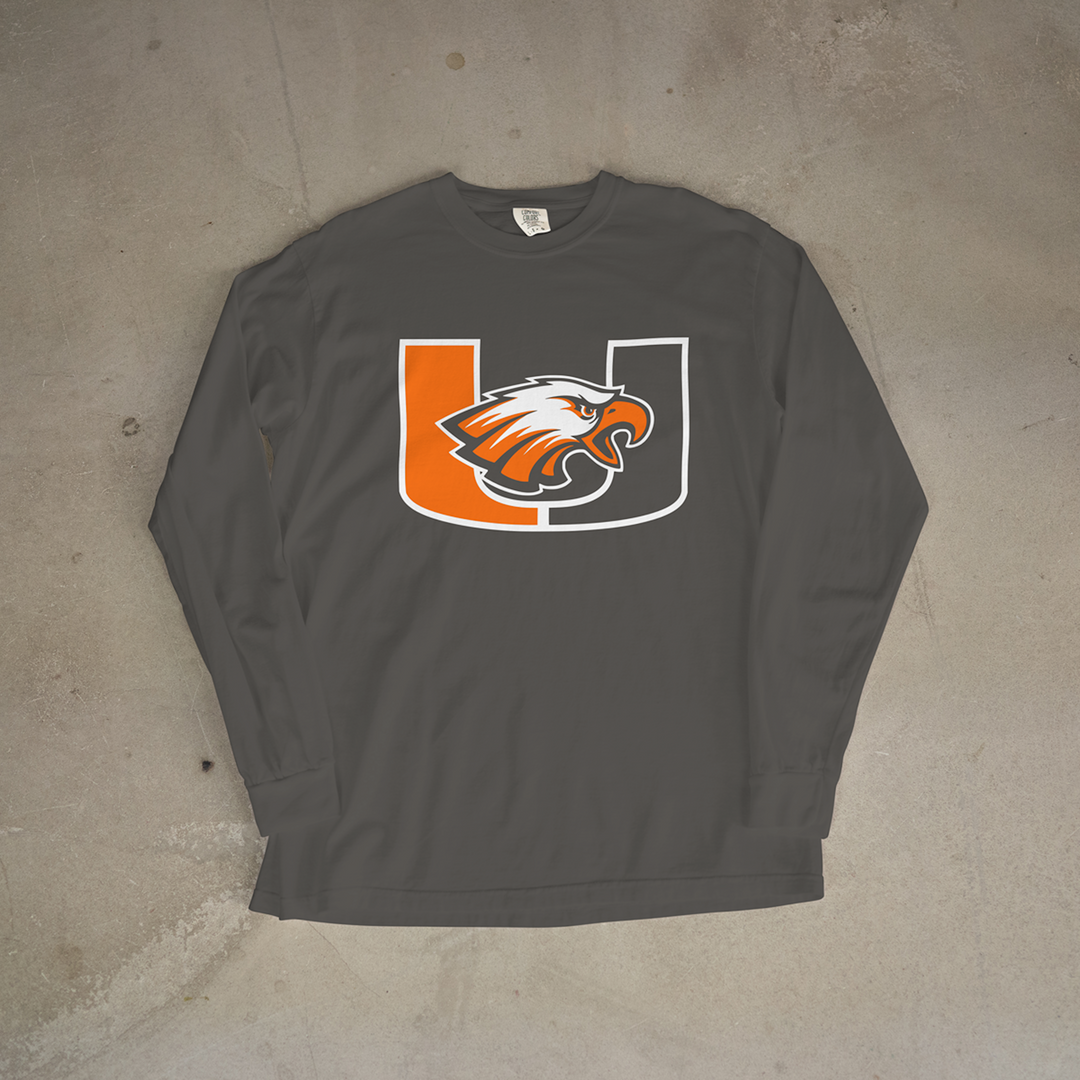 Uniontown Eagles Classic Comfort Colors® Long Sleeve Tee