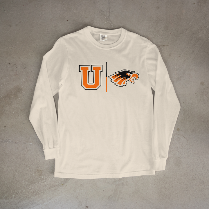 Uniontown Eagle Slash Comfort Colors® Long Sleeve Tee