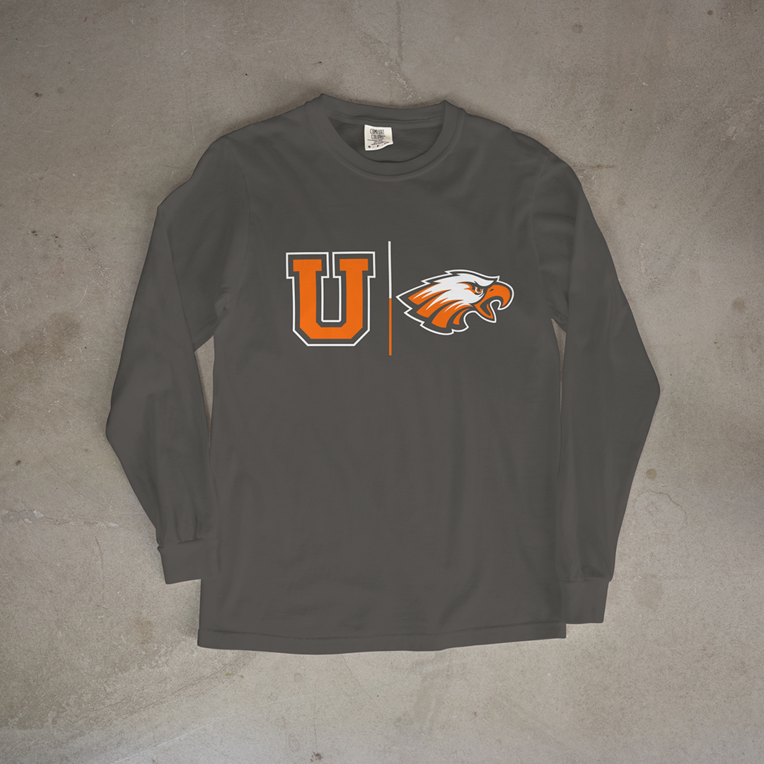 Uniontown Eagle Slash Comfort Colors® Long Sleeve Tee
