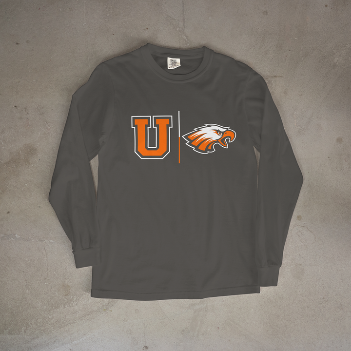Uniontown Eagle Slash Comfort Colors® Long Sleeve Tee