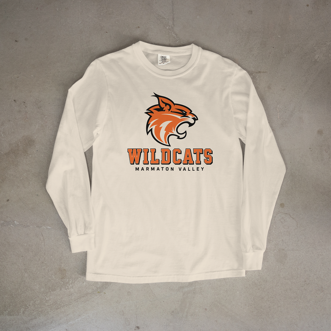 Marmaton Valley Varsity Comfort Colors® Long Sleeve Tee